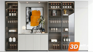 Wine cabinet Skp Files